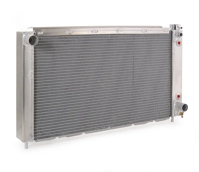 Be Cool Polished Radiator – Direct-Fit Replacement For 1994–2004 Chevrolet S10 & S10 Blazer With Dual Cooler Support 1