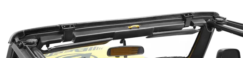 Bestop Windshield Header Assembly – Oem-Style Replacement For 1997–2006 Jeep Wrangler Tj – 55014-01 1