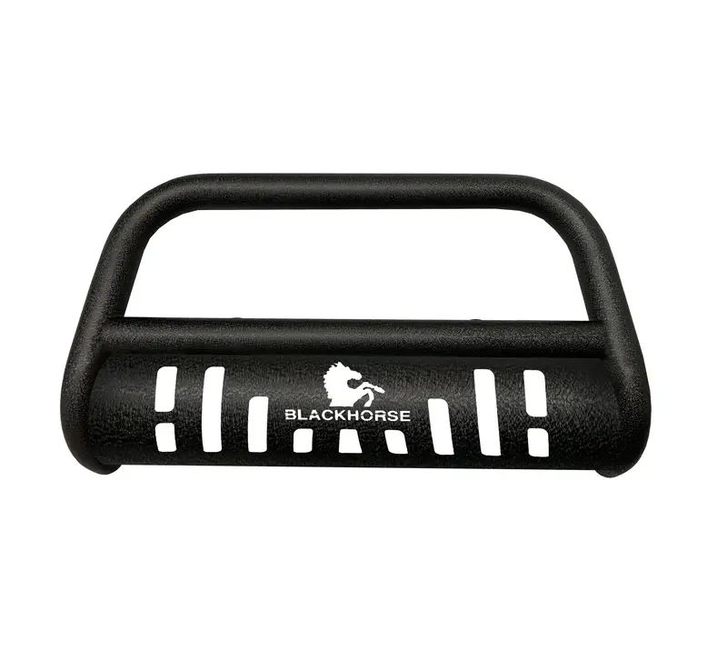Black Horse Off Road Cbt-B151Sp Textured Black Steel Bumper Mount Bracket – Heavy-Duty Reinforcement Component 1