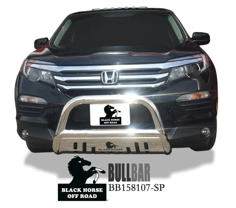 Black Horse Off-Road Stainless Steel Skid Plate – Bb158107-Sp, Underbody Protection 1