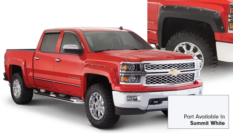 Bushwacker 40957-14 Pocket-Style Color-Matched Fender Flares 1