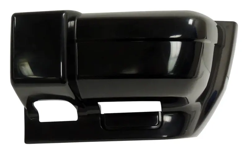 Crown Automotive Front Left Bumper Cap Replacement – Flat Black Finish For Jeep Models 1