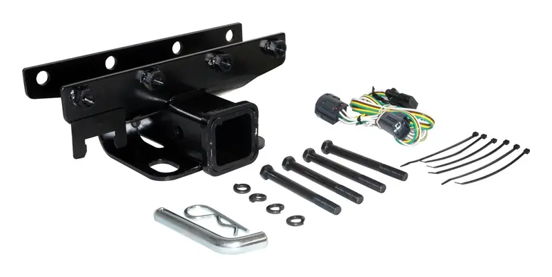 Crown Automotive Trailer Hitch Master Kit – Complete Jeep Setup W/ Hitch, Hardware & 4-Pin Harness (52060290Mk) 1