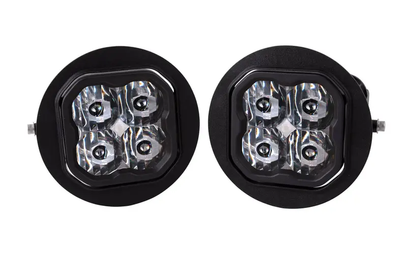 Diode Dynamics Ss3 Sport Ft Abl White Driving Light Kit – Sae-Certified, White Led 1