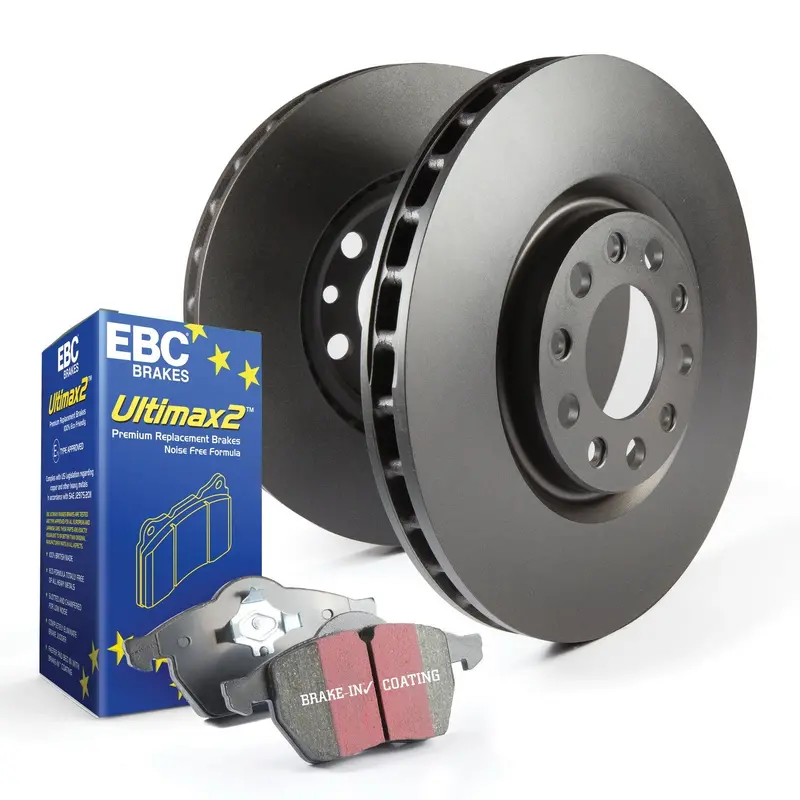Ebc Brakes S20 Ultimax Performance Brake Kit With Plain Rotors 1