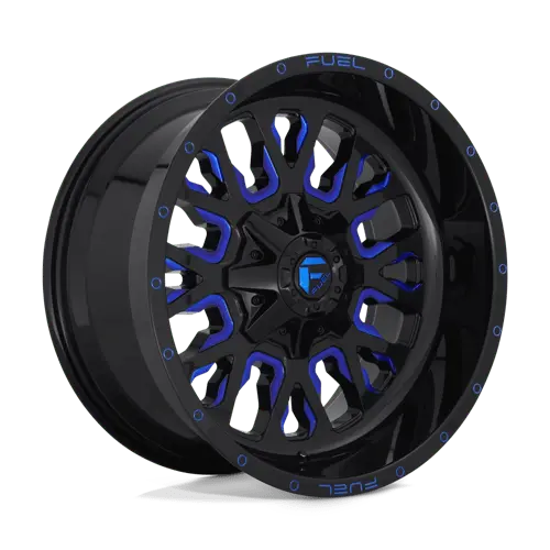 Fuel D645 18X9″ Forged Alloy Wheel – 6X135Mm Bolt Pattern, Gloss Black With Brushed Tapered Lip 1