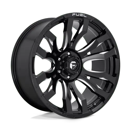 Fuel D67320008447 20X10 Inch Gloss Black Machined Aluminum Wheel – 6X5.5 Bolt Pattern, -18Mm Offset 1