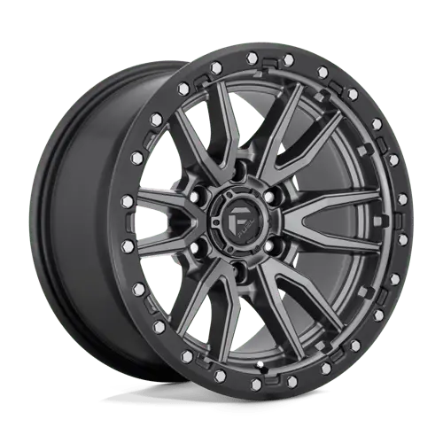 Fuel D680 Forged Wheel – 17X9", 6X5.5, Matte Gunmetal/Black, -12Mm Offset (D68017908445) 1