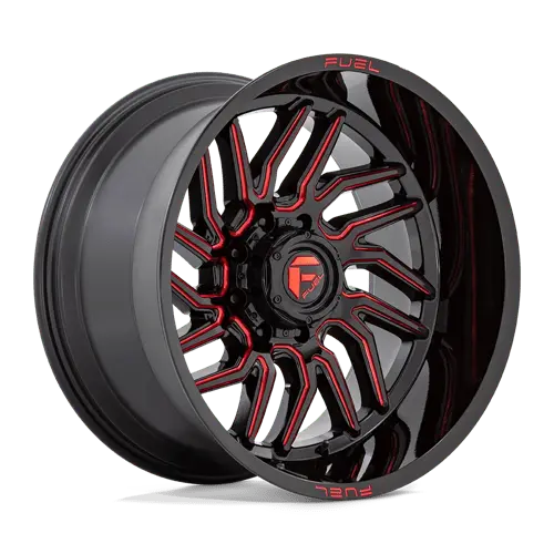 Fuel D808 Alloy Wheel – 20X9", 5X5.0, Gloss Black/Milled, +1Mm Offset (D80820907550) 1