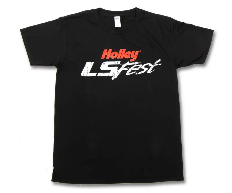 Holley Ls Fest 2017 Commemorative Black T-Shirt – Medium, Short Sleeve 1