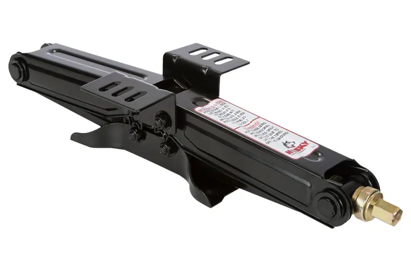 Husky Towing 88134 Heavy-Duty Scissor Jack Set – 5,000 Lb Capacity, 20" Lift Height, Powder-Coated Black 1