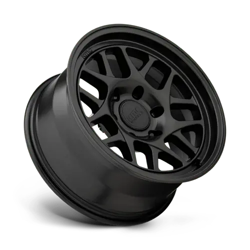 Kmc Km717 Alloy Wheel – 17X8.5 Inch, 5X5.0 Bolt Pattern, Satin Black Finish, 0Mm Offset 1