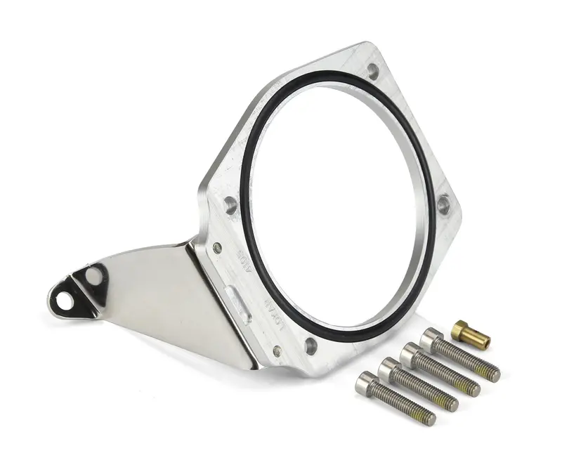 Lokar Throttle Body Bracket – Clear-Anodized Mount For Holley Sniper Efi & 102Mm Intake Manifolds 1