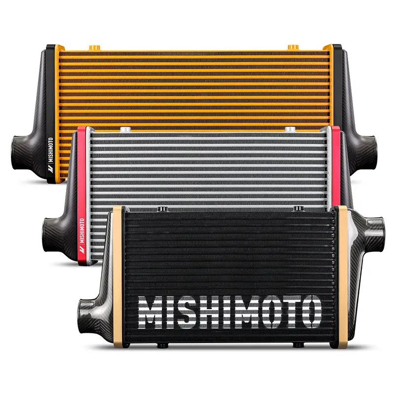 Mishimoto Mmint-Ucf-G5S-S-C Gloss-Finished Intercooler Tank Kit – 525Mm Silver Core, Straight V-Band Design 1