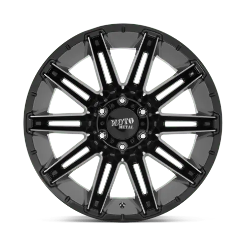 Moto Metal Mo998 20×9 Inch Forged Alloy Wheel – 6×5.5 Bolt Pattern, Gloss Black Machined Face, 0Mm Offset 1