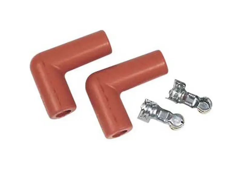 Msd Pro Race 90-Degree Spark Plug Boots & Terminals – High-Temp, Sold In Pairs 1