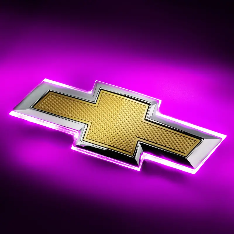 Oracle Lighting 3461-009 Pink Illuminated Led Bowtie Emblem – Rear Vehicle Badge With Soft Glow Effect 1
