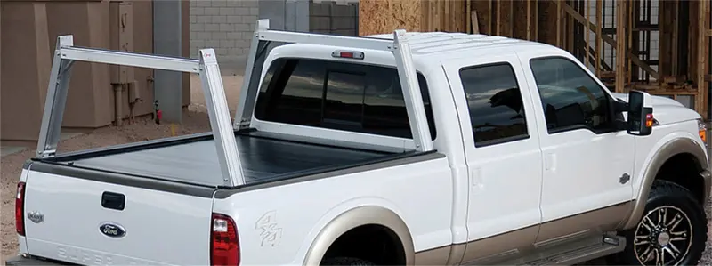 Pace Edwards Jen6591 Jackrabbit Tonneau Cover With Explorer Series Rails – Hard-Folding, Secure Locking System 1