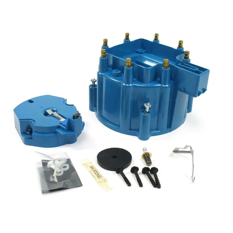 Pertronix D4002 Flame-Thrower Hei Distributor Cap – Black Anodized Performance Upgrade 1