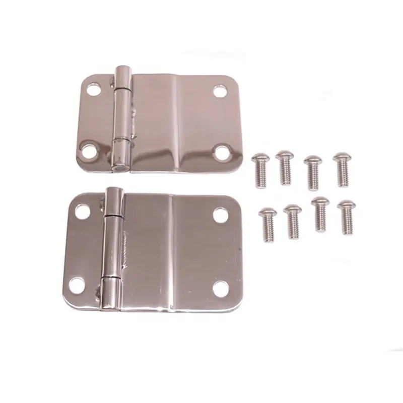 Rugged Ridge Stainless Steel Lower Tailgate Hinge Pair – 11114.01 1