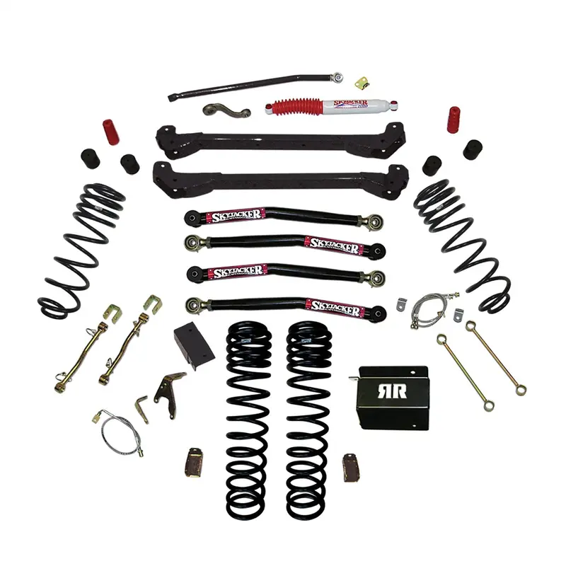 Skyjacker Tj40Rr1Ltk 4-Inch Long-Arm Lift Kit – Dual-Rate Coils For Jeep Tj/Lj Models 1
