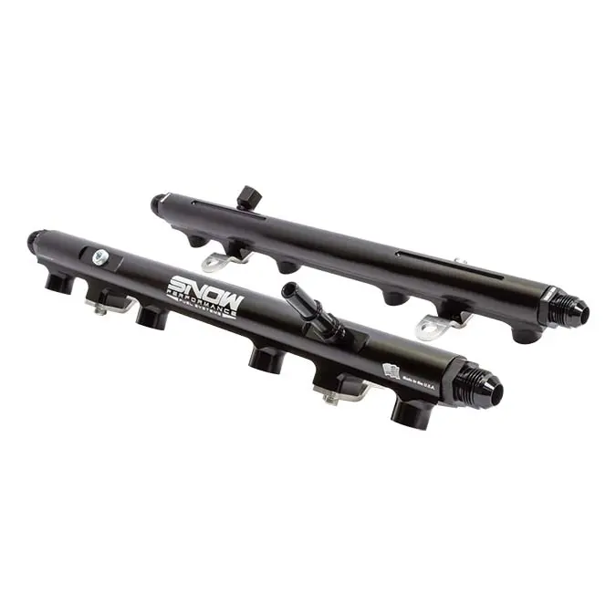 Snow Performance Snf-30112 Return-Style Fuel Rail Kit For 2018+ Ford Coyote Engines (Pair) 1