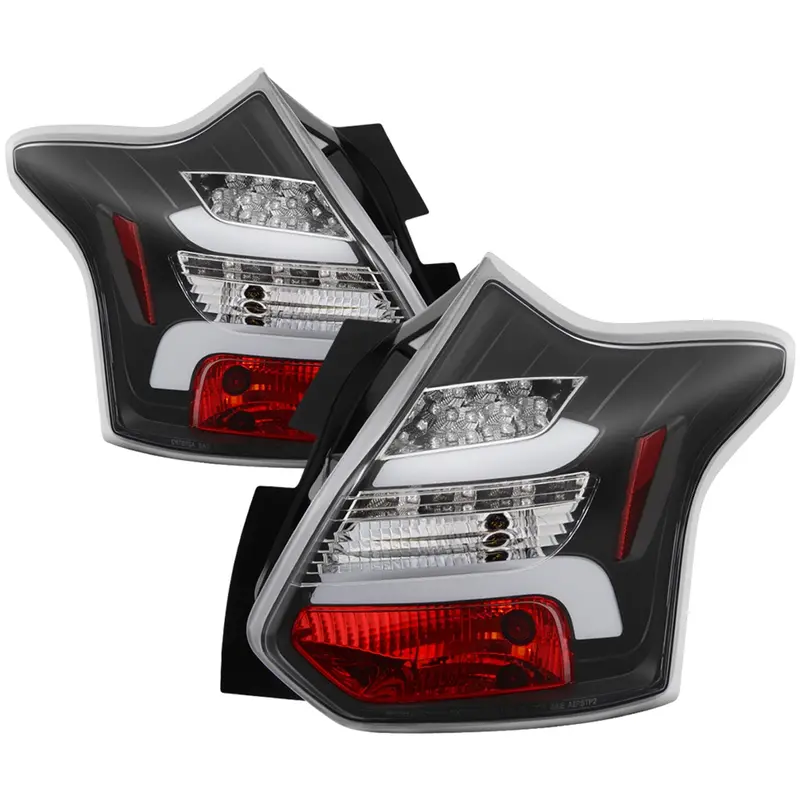 Spyder Auto Led Tail Light Assembly – Sleek Black Housing With Modern Illumination For Trucks & Suvs 1