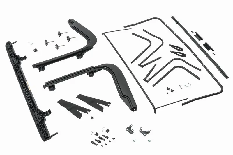 Trailfx 15430201 Soft Top Bow Frame Kit – Oem-Style Replacement For Jeep Wrangler Tj Soft Tops 1