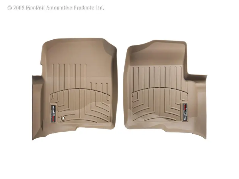 Weathertech 450051 Digitalfit Tan Front Row Floor Liners 1