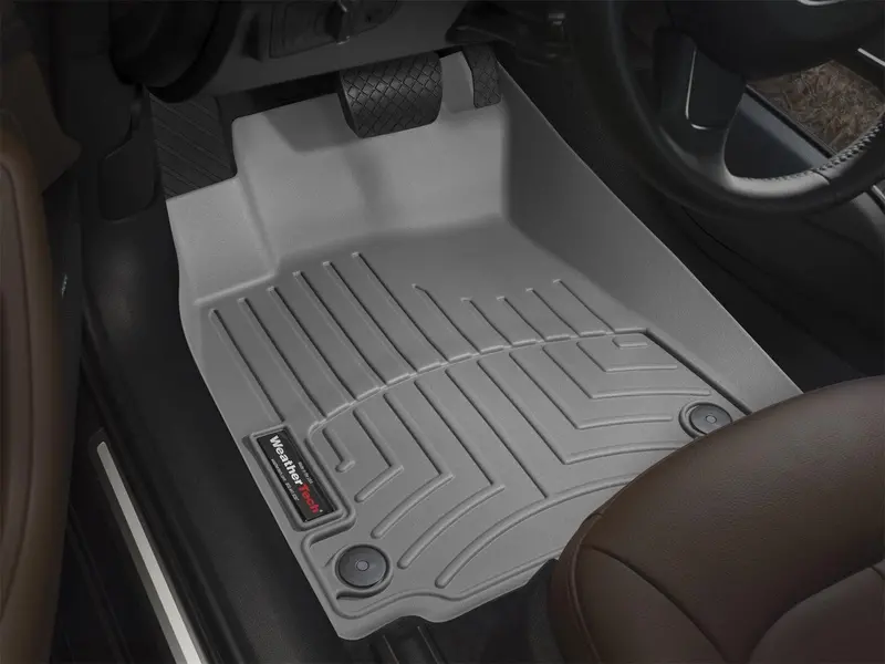 Weathertech 463611 Digitalfit Gray Front Row Floor Liners – Precision Molded For Exact Fit 1